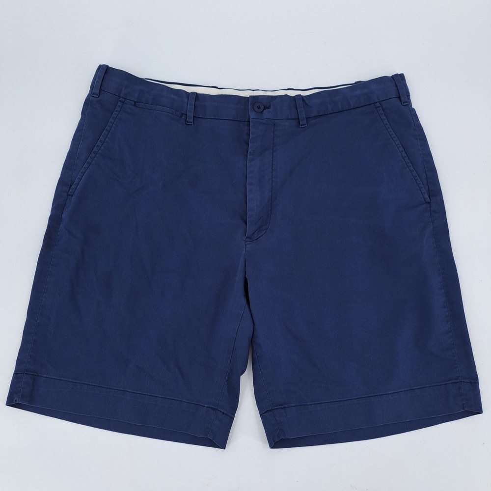 Polo Ralph Lauren Performance Golf Tailored Fit Shorts Mens 38 Navy Blue Solid